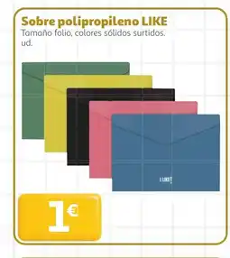 Alcampo Sobre polipropileno oferta