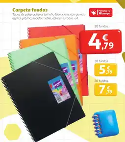Alcampo Carpeta fundas oferta