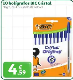 Alcampo BIC10 bolígrafos Cristal oferta