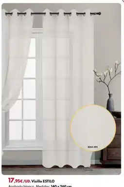 BricoCentro Visillo estilo oferta