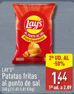 ALDI Lay's patatas fritas al punto de sal oferta