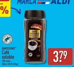 ALDI Barissimo café soluble oferta