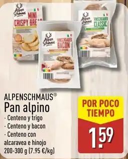 ALDI Alpenschaus pan alpino oferta