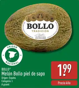 ALDI Bollo melon bollo piel de sapo oferta