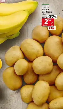 Dia Patata per fregir oferta