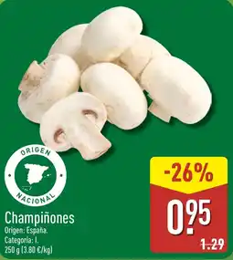 ALDI Champiñones oferta