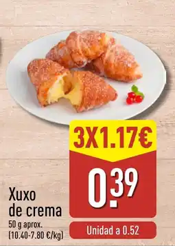 ALDI Xuxo de crema oferta