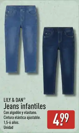 ALDI Lily & Dan jeans infantiles oferta