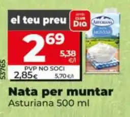 Dia Asturiana nata per muntar oferta