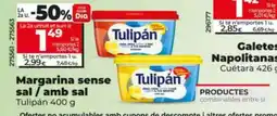 Dia Tulipán margarina sense sal / amb sal oferta
