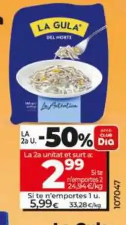 Dia La Gula del Morte oferta