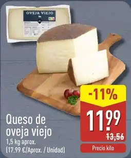 ALDI Queso de oveja viejo oferta