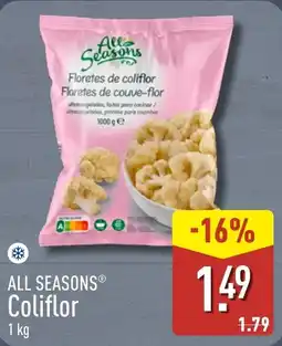 ALDI All Seasons Coliflor oferta