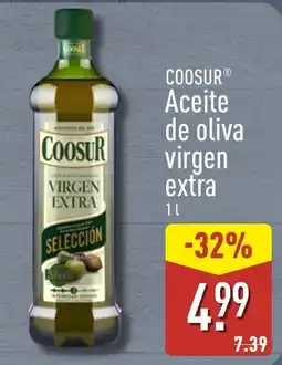 ALDI Coosur aceite de oliva virgen extra oferta