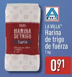 ALDI La Villa harina de trigo de fuerza oferta