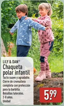 ALDI Lily & Dan chaqueta polar infantil oferta