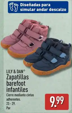 ALDI Lily & Dan Zapatillas barefoot infantiles oferta