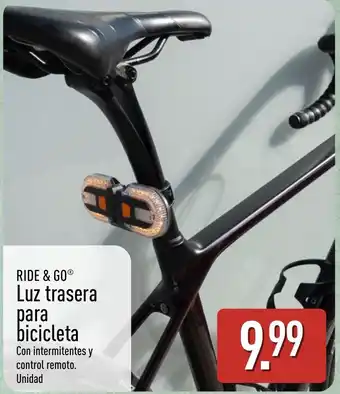 Ride & Go luz trasera para bicicleta