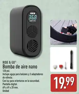 ALDI Ride & Go bomba de aire nano oferta