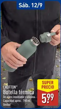 ALDI Crofton botella térmica oferta