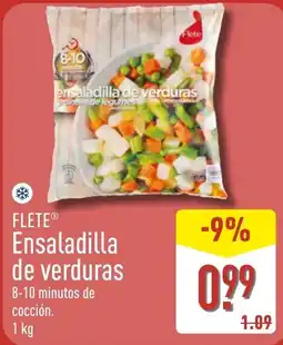 ALDI Flete ensaladilla de verduras oferta