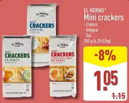 ALDI El horno mini crackers oferta