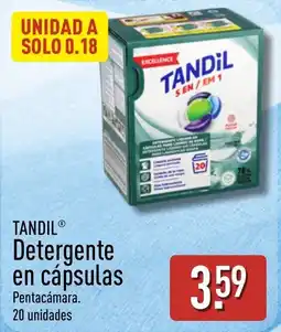 ALDI Tandil Detergente en cápsulas oferta
