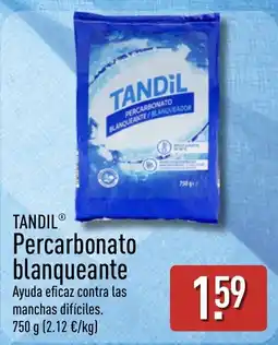 ALDI Tandil percarbonato blanqueante oferta