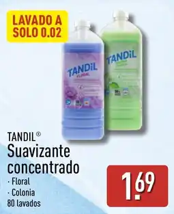 ALDI Tandil suavizante concentrado oferta