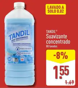 ALDI Tandil suavizante concentrado oferta