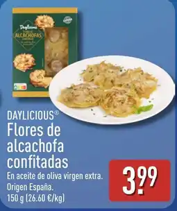 ALDI Daylicious flores de alcachofa confitadas oferta