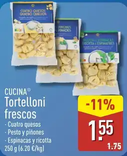 ALDI Cucina tortelloni frescos oferta