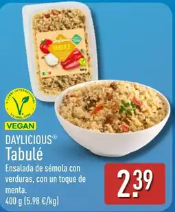ALDI Daylicious Tabulé oferta