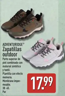 ALDI Adventuridge zapatillas outdoor oferta
