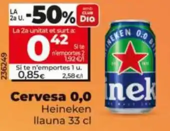 Heineken Cervesa 0,0