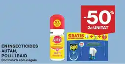 Hipercor AUTAN, POLILI RAID En insecticides oferta