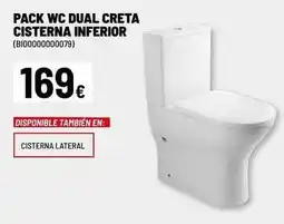 Brico Depôt Wc dual creta cisterna inferior oferta
