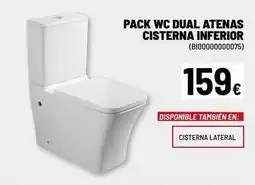 Brico Depôt Pack wc dual atenas cisterna inferior oferta