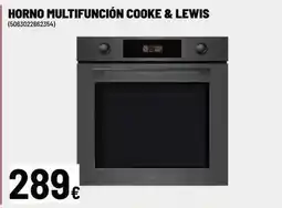 Brico Depôt Cooke & lewis - horno multifunción oferta