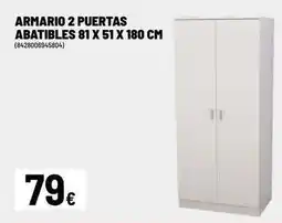 Brico Depôt 51 - armario 2 puertas abatibles oferta