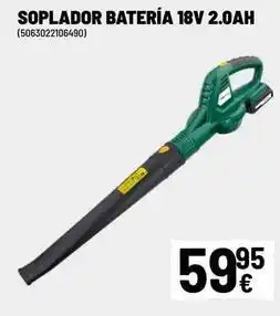Brico Depôt Soplador batería 18v 2.0ah oferta
