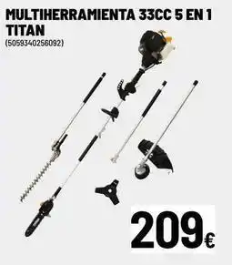Brico Depôt Titan - multiherramienta 33cc 5 en 1 oferta