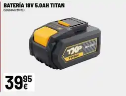 Brico Depôt Tp-link - batería 18v 5.0ah titan oferta