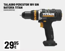 Brico Depôt Titan - taladro percutor 18v sin batería oferta