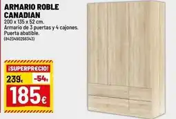 Brico Depôt Armario roble canadian oferta