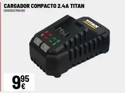 Brico Depôt Titan - cargador compacto 2.4a oferta