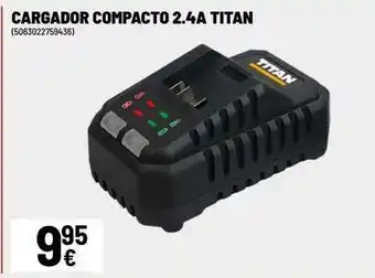 Titan - cargador compacto 2.4a