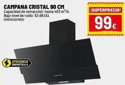 Brico Depôt Campana - cristal 90 cm oferta