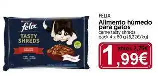 Felix - alimento humedo para gatos