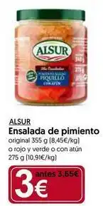 Hiper Usera Alsur - ensalada de pimiento oferta